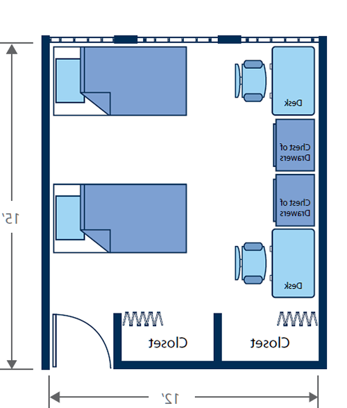 克伦威尔大厅 Room Layout